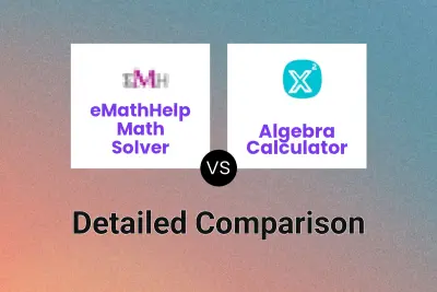 eMathHelp Math Solver vs Algebra Calculator