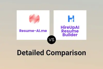 Resume-AI.me vs HireUpAI Resume Builder