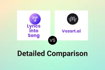 Lyrics into Song vs Vozart.ai