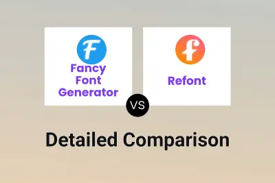 Fancy Font Generator vs Refont