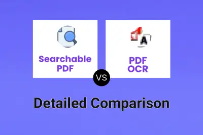 Searchable PDF vs PDF OCR
