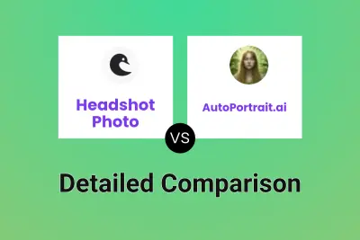 Headshot Photo vs AutoPortrait.ai
