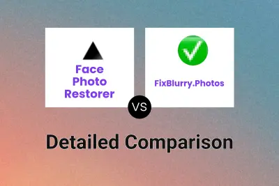 Face Photo Restorer vs FixBlurry.Photos