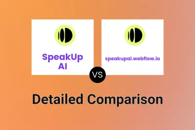 SpeakUp AI vs speakupai.webflow.io