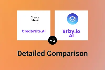 CreateSite.AI vs Brizy.io AI