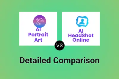 AI Portrait Art vs AI HeadShot Online