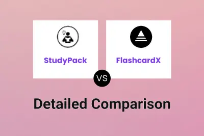 StudyPack vs FlashcardX