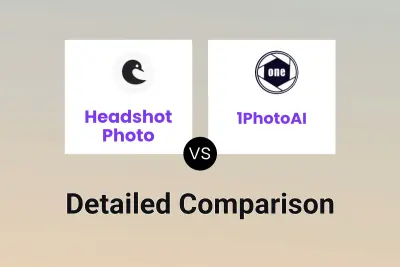 Headshot Photo vs 1PhotoAI