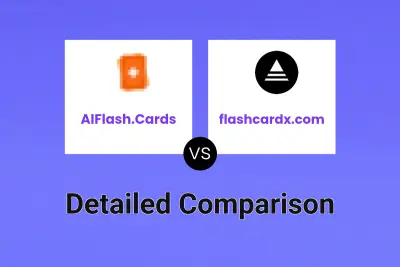 AIFlash.Cards vs flashcardx.com