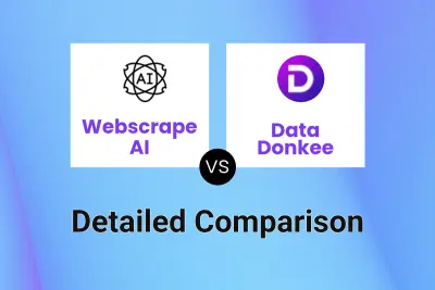 Webscrape AI vs Data Donkee