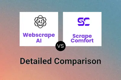 Webscrape AI vs Scrape Comfort