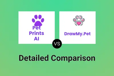Pet Prints AI vs DrawMy.Pet