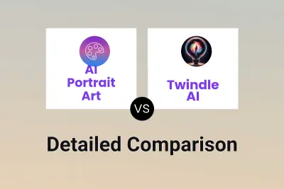 AI Portrait Art vs Twindle AI