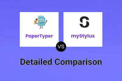 PaperTyper vs myStylus