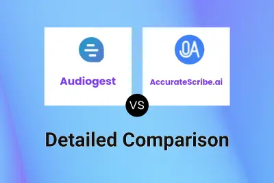Audiogest vs AccurateScribe.ai