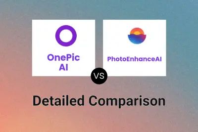 OnePic AI vs PhotoEnhanceAI