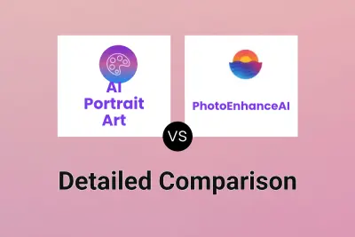 AI Portrait Art vs PhotoEnhanceAI