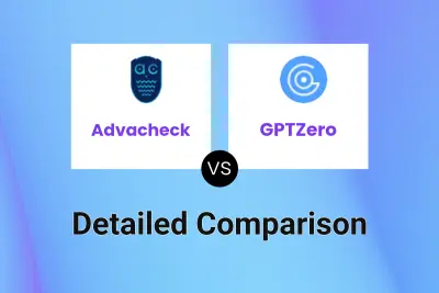 Advacheck vs GPTZero