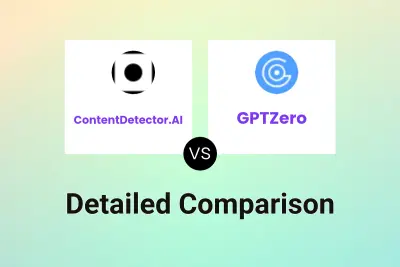 ContentDetector.AI vs GPTZero