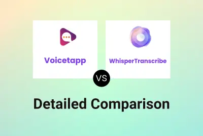 Voicetapp vs WhisperTranscribe