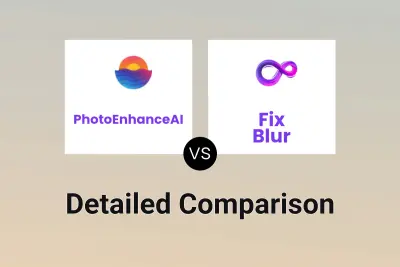 PhotoEnhanceAI vs Fix Blur
