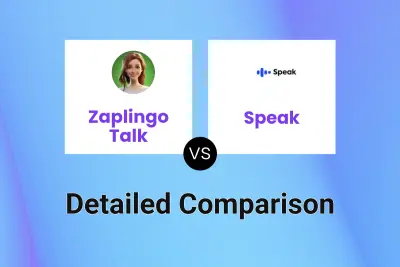Zaplingo Talk vs Speak