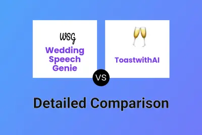 Wedding Speech Genie vs ToastwithAI