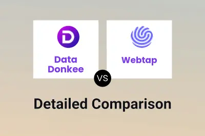 Data Donkee vs Webtap