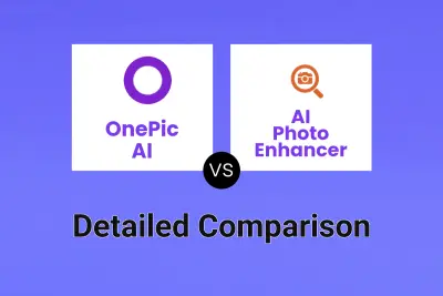 OnePic AI vs AI Photo Enhancer