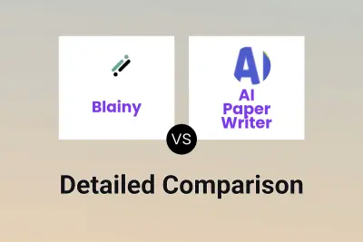 Blainy vs AI Paper Writer