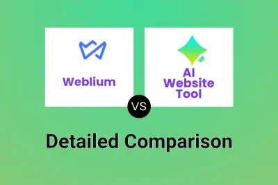 Weblium vs AI Website Tool
