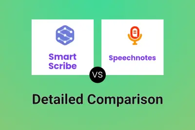 Smart Scribe vs Speechnotes