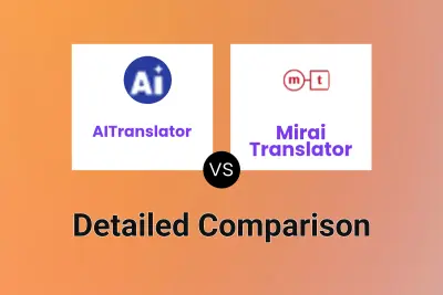 AITranslator vs Mirai Translator