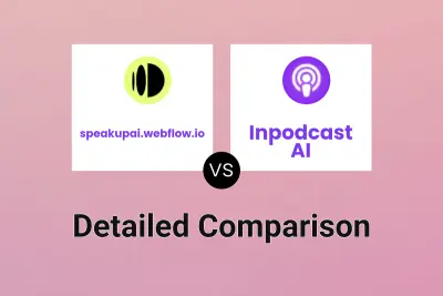 speakupai.webflow.io vs Inpodcast AI