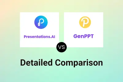 Presentations.AI vs GenPPT