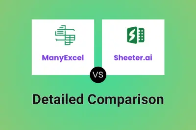 ManyExcel vs Sheeter.ai