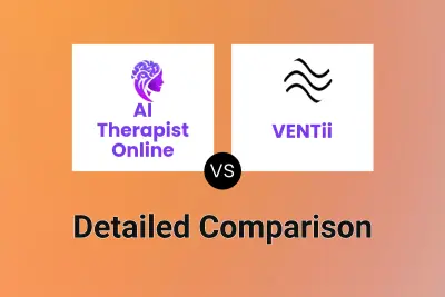 AI Therapist Online vs VENTii
