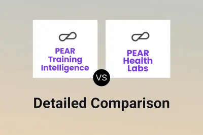 PEAR Training Intelligence vs PEAR Health Labs
