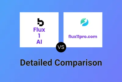 Flux 1 AI vs flux11pro.com