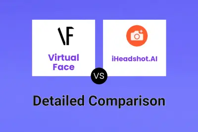 Virtual Face vs iHeadshot.AI