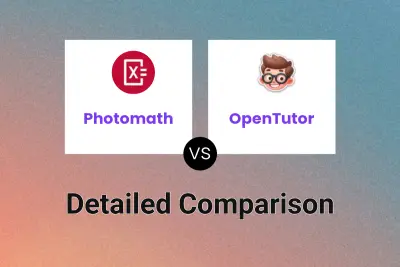 Photomath vs OpenTutor