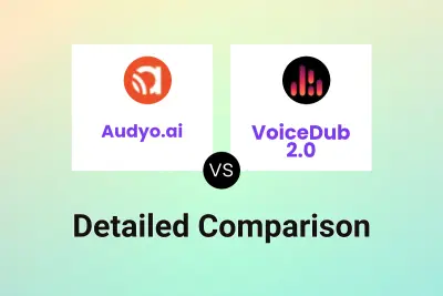 Audyo.ai vs VoiceDub 2.0