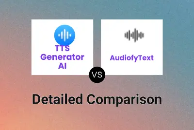 TTS Generator AI vs AudiofyText