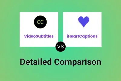 VideoSubtitles vs iHeartCaptions