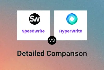 Speedwrite vs HyperWrite