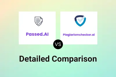 Passed.AI vs Plagiarismchecker.ai