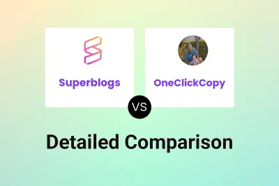 Superblogs vs OneClickCopy