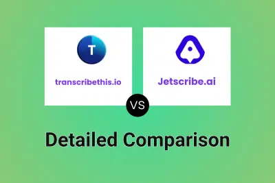 transcribethis.io vs Jetscribe.ai