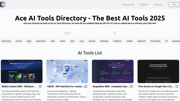 Ace AI Tools Directory