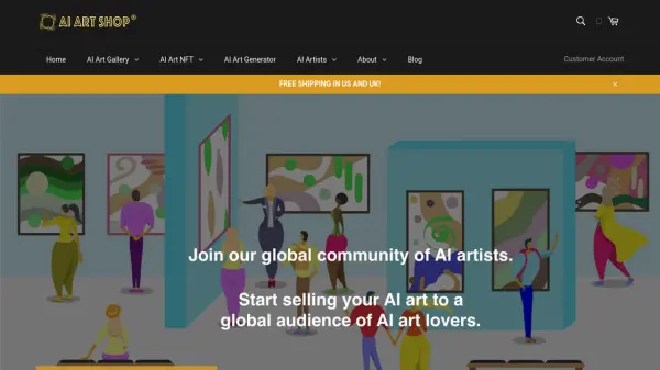 AI Art Shop